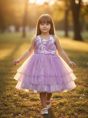 jona michelle purple dress Jona Michelle Kids' Summer Dress